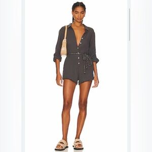Heartloom Jemma Romper in Tar